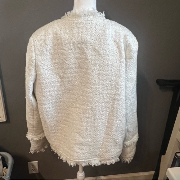 NWT Meowrrom & Studio White Fragrance Jacket Blazer - Picture 9 of 11